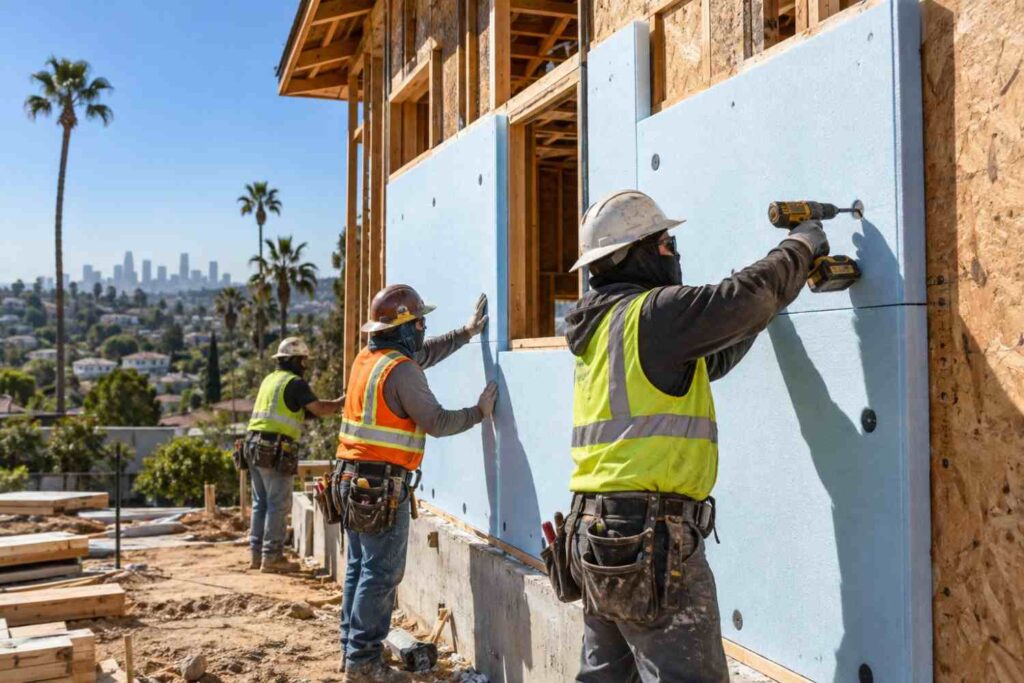 rigid board insulation installation los angeles